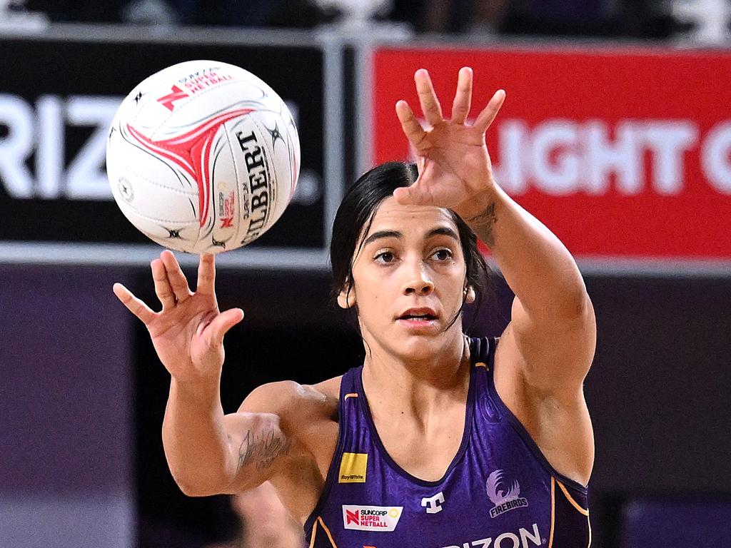 Hulita Veve in action for the Firebirds. Picture: Getty Images
