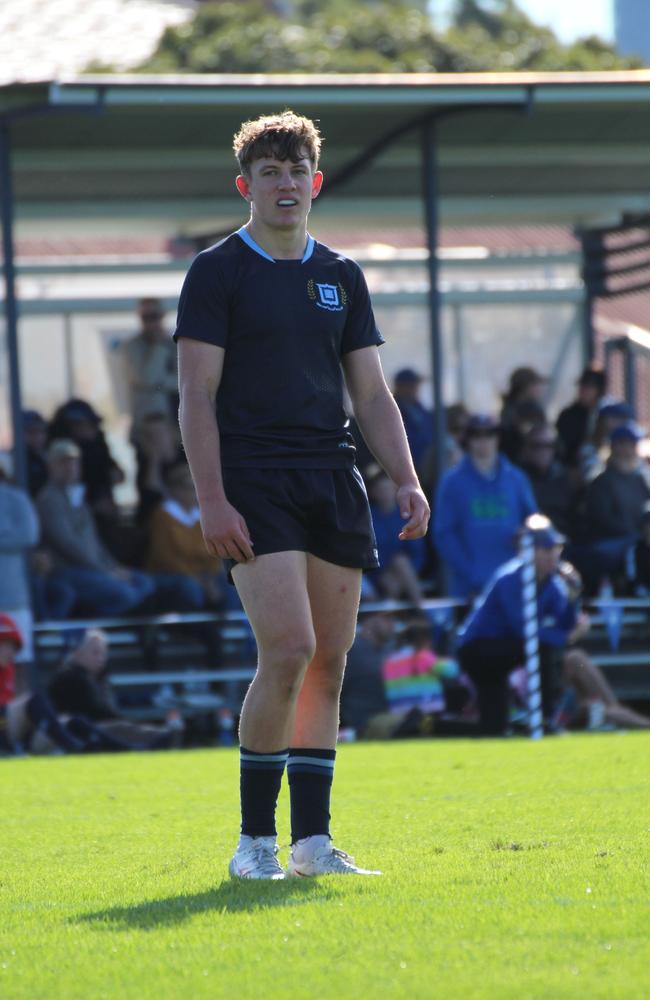 Lincoln Dalton. GPS First XV rugby round one action between BGS and Churchie.