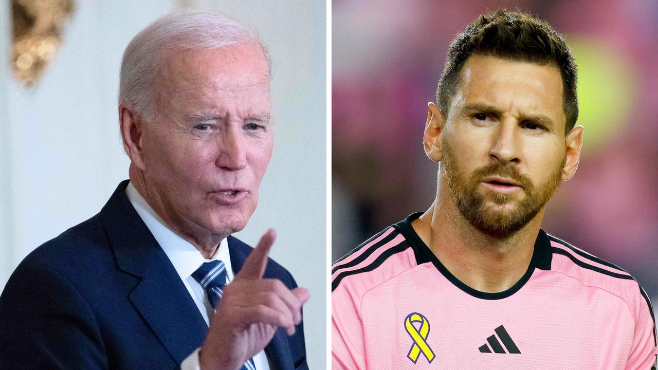 Messi snubs Biden in embarrassing scene