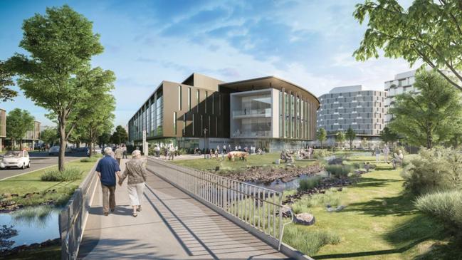 An Australian-first, the University-led centre will provide a one-stop shop model of care with the central focus being the needs of the patient and their family. Picture: supplied.