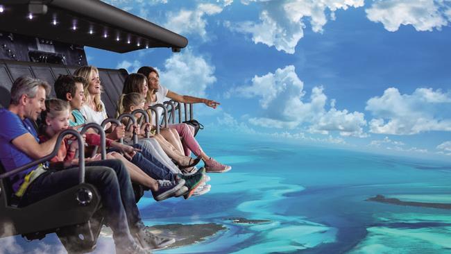 The Flying Theatre iRide is to open at Dreamworld at Christmas.