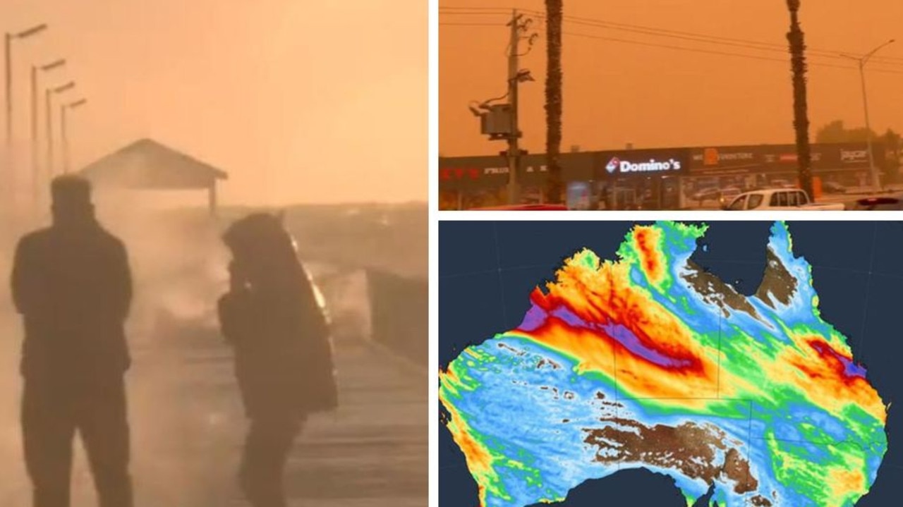 ‘Hazardous’: Cities hit by massive dust storm