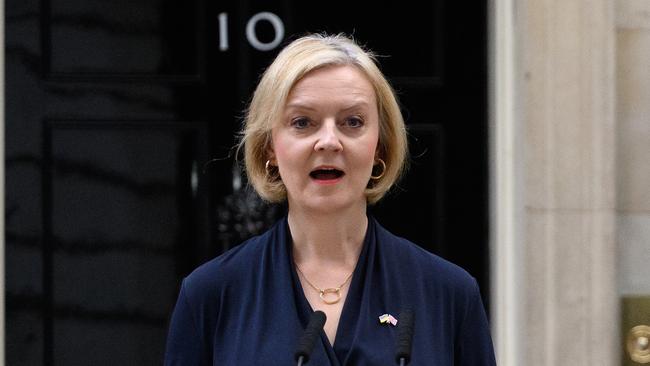 Liz Truss has stepped down as UK Prime Minister, after just 44 days in the job. Picture: Getty Images