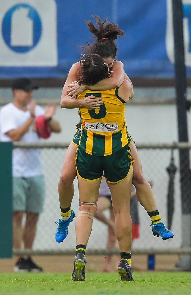 Waratah vs PINT in the 2022-23 NTFL womenÃ&#149;s grand final. Picture: PEMA TAMANG Pakhrin