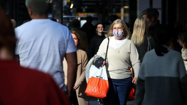 Aussies are being encouraged to “think about the last time they got the Covid vaccine.” Picture: Lisa Maree Williams/Getty