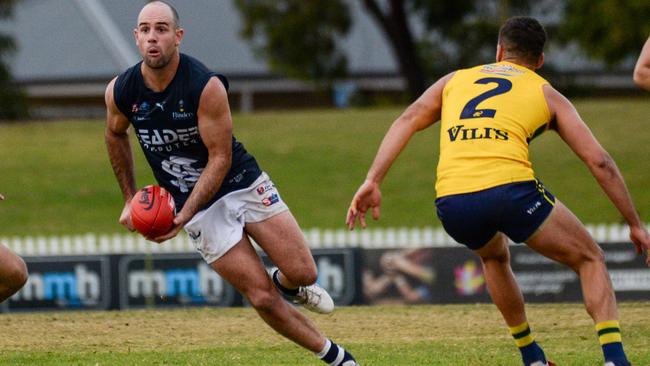 South Adelaide’s Matthew Broadbent will return from a hamstring injury for the elimination final against North Adelaide. Picture: Brenton Edwards.