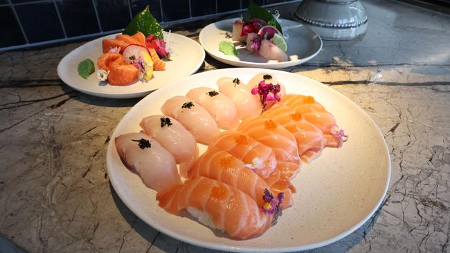 Sashimi is set to be a staple at the new Nobby Beach eatery. Picture Glenn Hampson