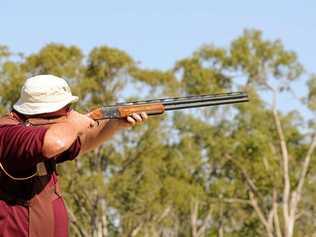 Roma Gun Club president Andrew Whyte loves the sport and is keen to induct new shooters. Picture: W.H.W. LUCKHOFF