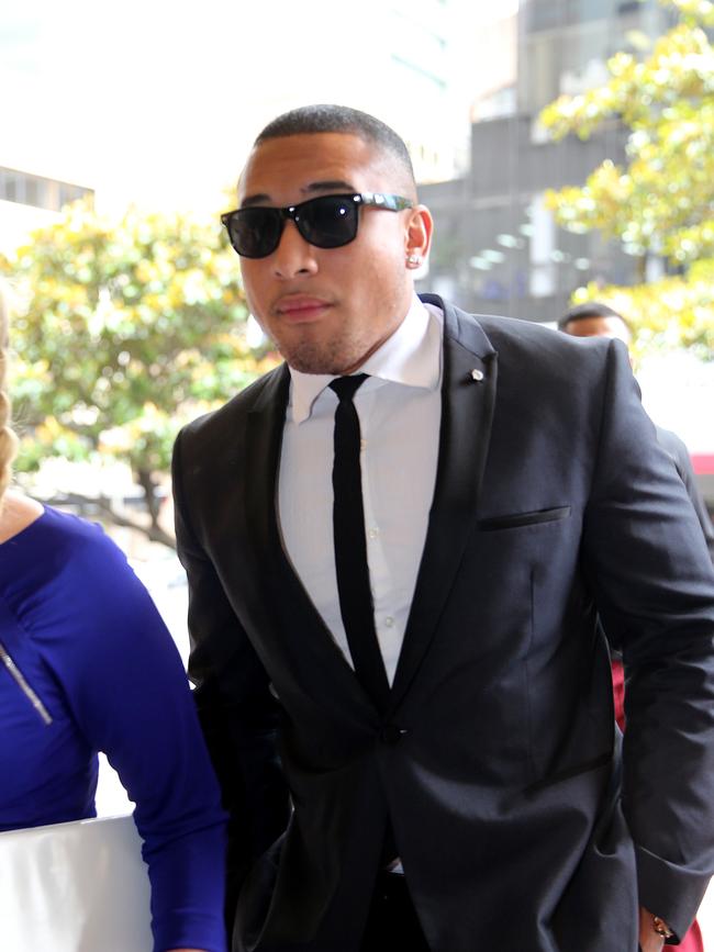 Jamil Hopoate is alleged to have punched his former partner.