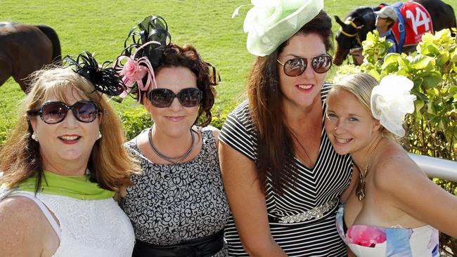 Bo Tynam, Pip Bennett, Melinda Klein and Julie King in 2015. Picture: Pete Evans
