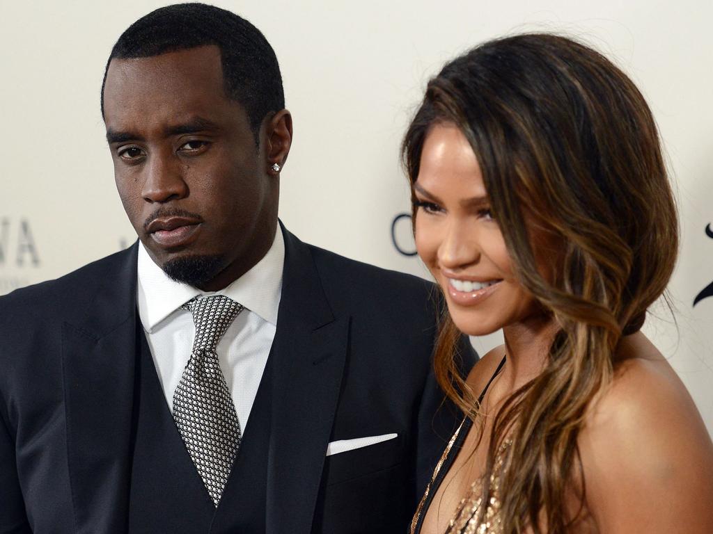 Diddy with ex-partner Cassie Ventura. Picture: Chris Delmas / AFP