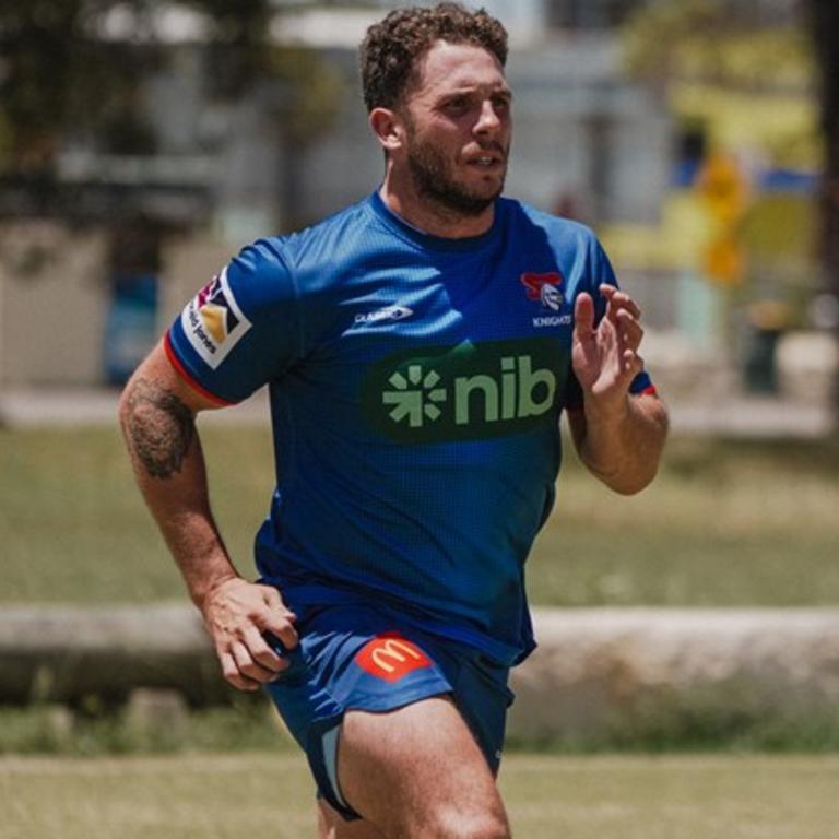 Adam Elliott has brought a strong work ethic to the Hunter. Picture: Newcastle Knights