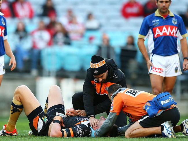 Tim Grant could be rested after a heavy knock to the head.