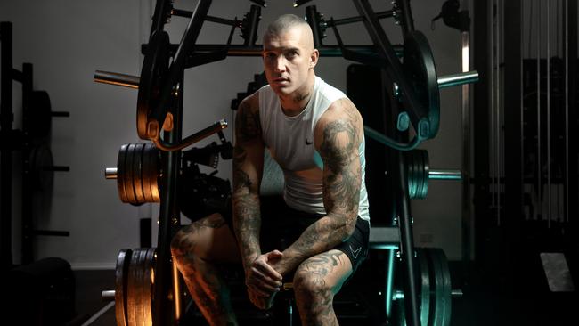 Dustin Martin has sold his popular fitness app Drip.