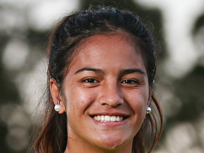 5/7/18 Dual national representative Sariah Paki (16) at Beverly Job park in Narraweena.  Picture: Adam Yip / Manly Daily