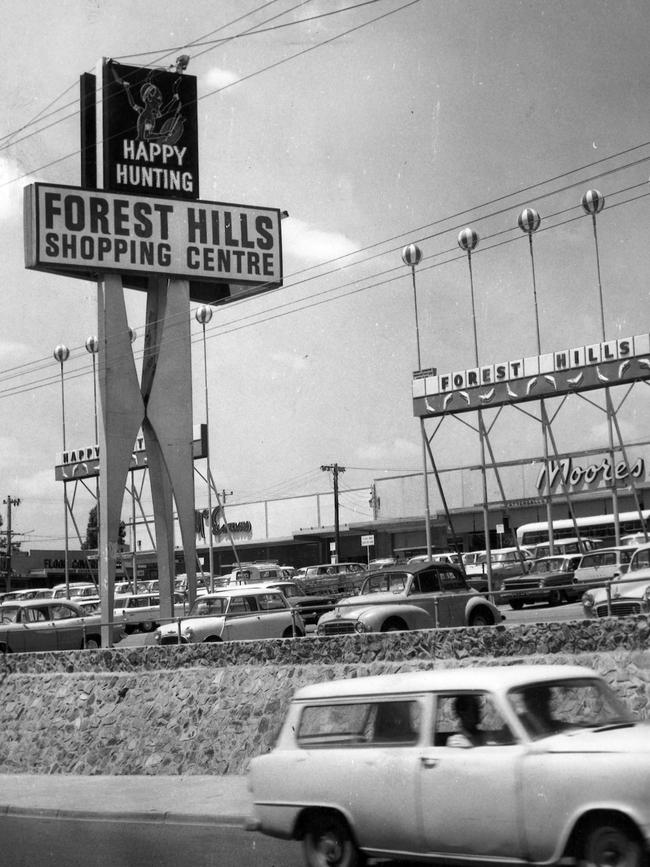 Forest Hills Shopping Centre in 1968.