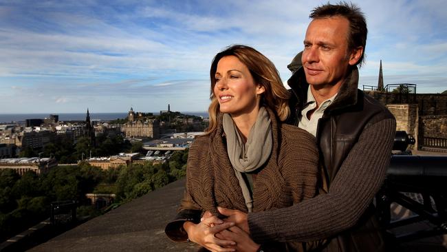 Ernesto Bertarelli in 2010 with his wife Kirsty who was a member of the UK band All Saints at the time. Picture: Getty