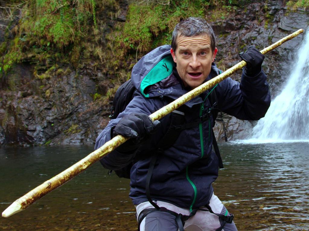 Bear Grylls in You vs. Wild.