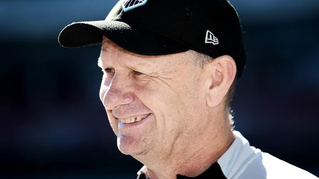 Ken Hinkley says he is eager to run into two former Power charges, St Kilda recruits Paddy Ryder and Dougal Howard.