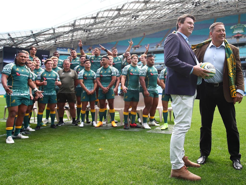 Rugby Australia Chairman Hamish McLennan believes the 2027 World Cup windfall will rejuvenate rugby in Australia. Picture: Cameron Spencer/Getty Images