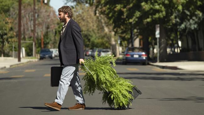 Zach Galifianakis in a scene from Between Two Ferns: The Movie.