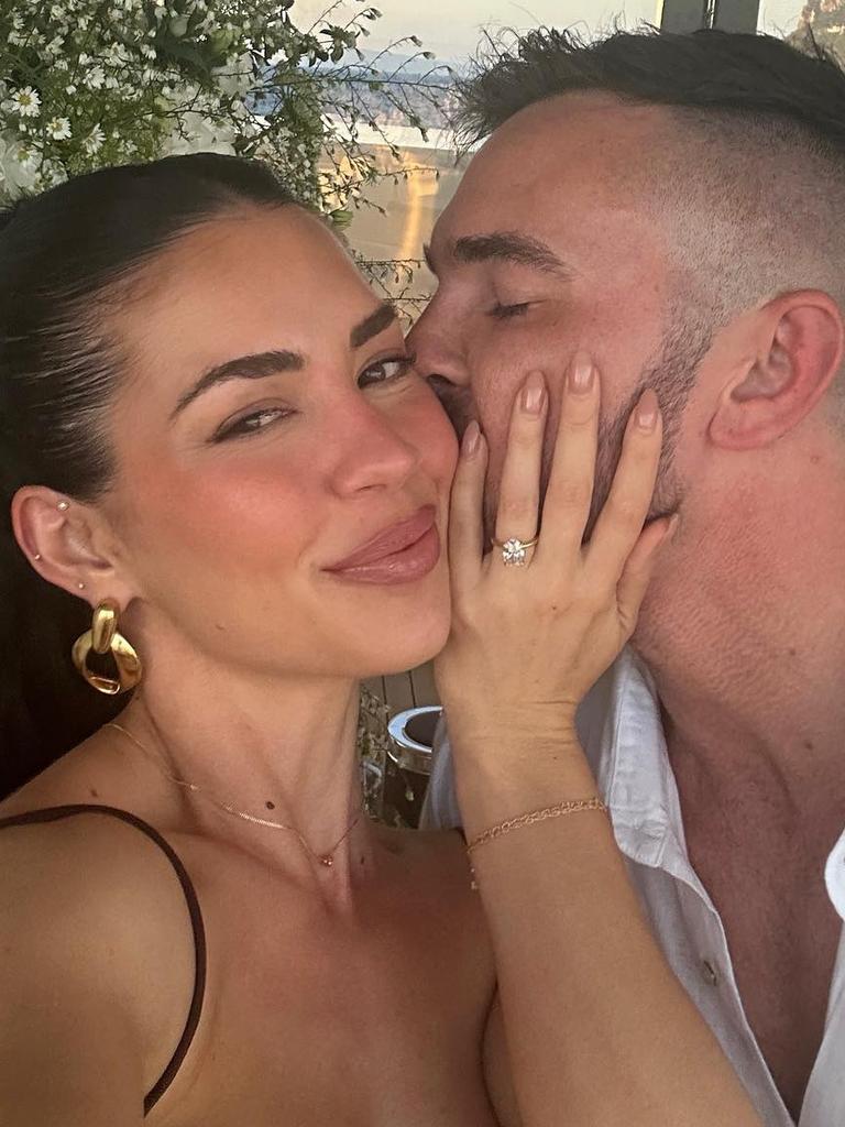 Kayla Itsines' ex Tobi Pearce and Rachel Dillon engaged