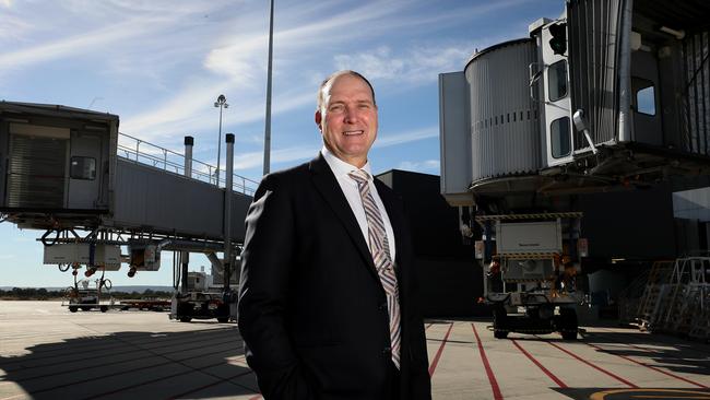 Nev Power: ‘I do believe we can create a manufacturing industry which is a very significant portion of our GDP’. Picture: Colin Murty The Australian