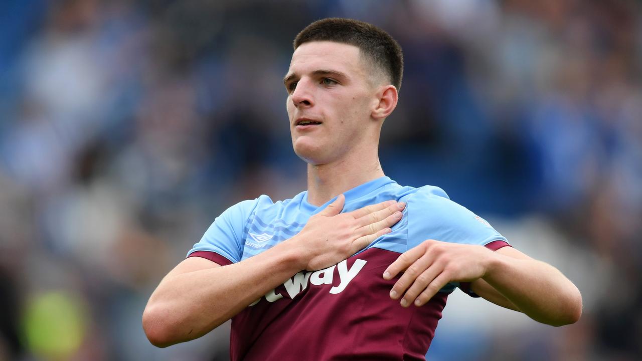 Manchester United haven't given up on their pursuit of Declan Rice