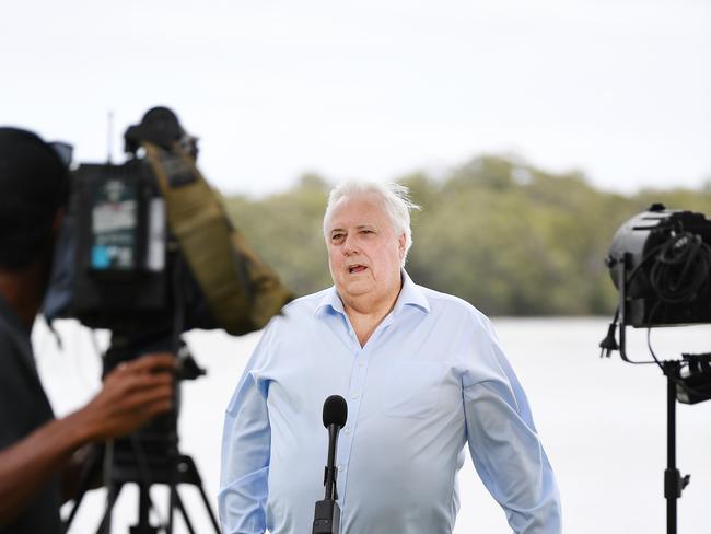 Businessman Clive Palmer reportedly tipped $625,000 into the campaign of former Queensland rugby league hardnut Greg Dowling. (AAP Image/Dan Peled)