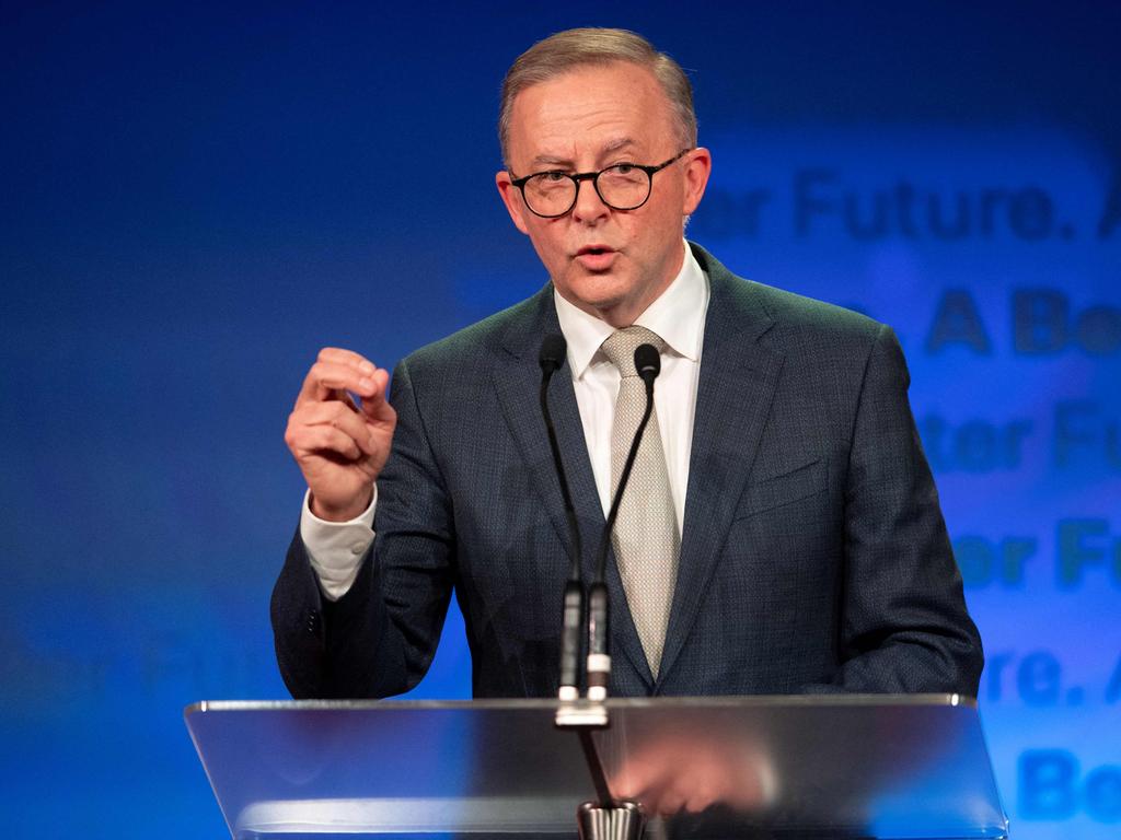 Anthony Albanese has been elected Australia’s next prime minister. Picture: Wendell Teodoro / AFP.