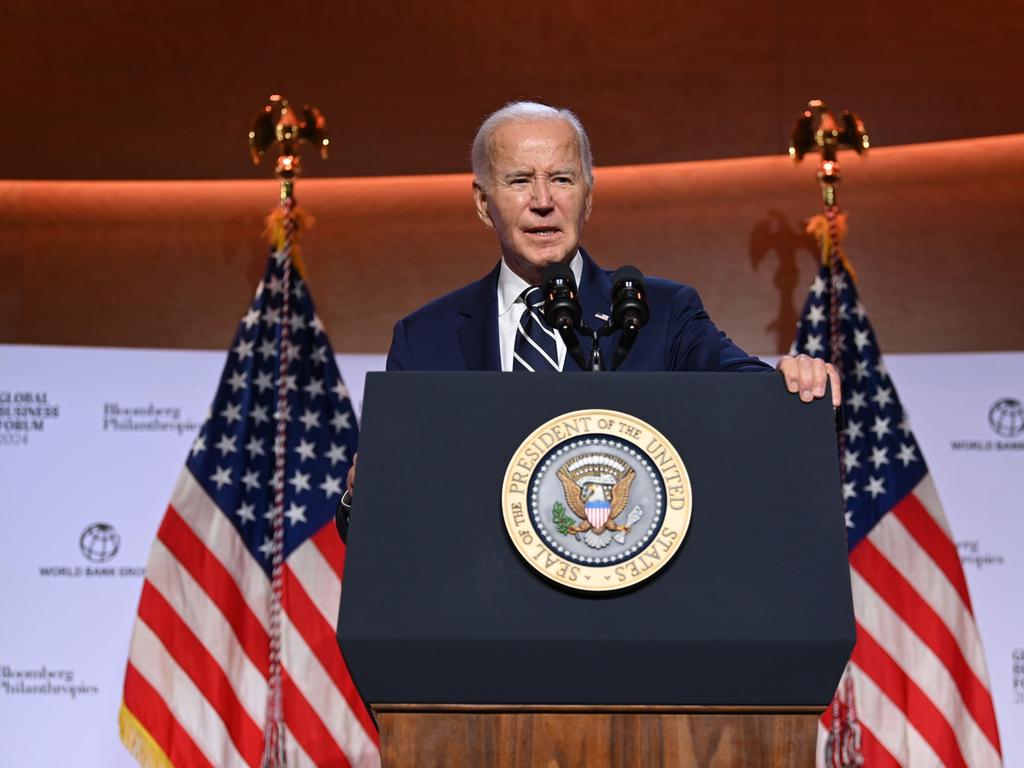 US President Joe Biden gave rare insight on dropping out of the US election race against Donald Trump. Picture: AFP