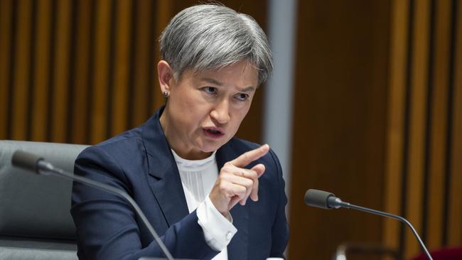 Labor senator Penny Wong expressed concerns at Mr Joyce’s return. Picture: Martin Ollman