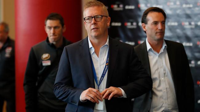 AFL football operations bos Steven Hocking this week. He says the new rules will let players play with more instinct. Picture: Michael Willson/AFL Media/Getty Images