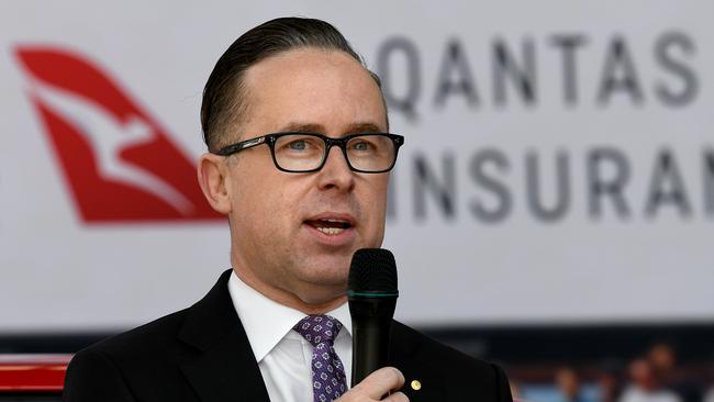 Qantas Group CEO Alan Joyce. Picture: AAP