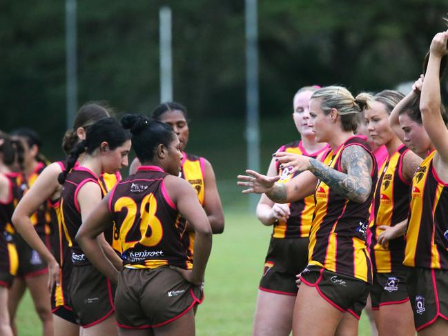 Manunda Hawks v CTB Bulldogs Round 15 at Crathern Park. AFLW Cairns. Photo: Gyan-Reece Rocha