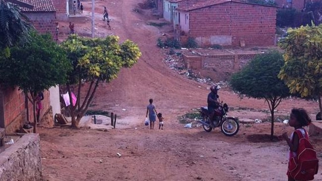 The dirt poor town of Salgueiro, Brazil where young girls are taken from the streets to the big cities for prostitution. Picture: Matt Roper