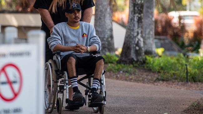 Palmerston teenager Peter Skeen was shot at six times by NT Police during an incident at Gray on March 8, 2022. Picture: Pema Tamang Pakhrin