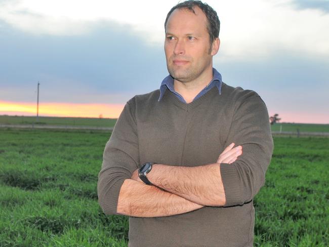 Victorian Farmers Federation president David Jochinke. Picture: James Wagstaff