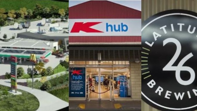 COMING SOON: A second McDonald's, a Kmart Hub store and a boutique brewery are some of the new Gympie ventures coming soon.