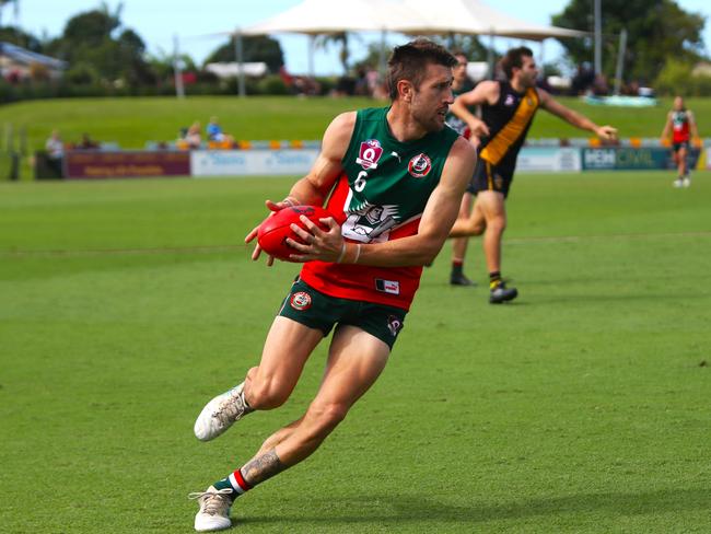 South Cairns Cutters v North Cairns Tigers at Cazalys Stadium. Qualifying Final. AFL Cairns 2024. Photo: Gyan-Reece Rocha