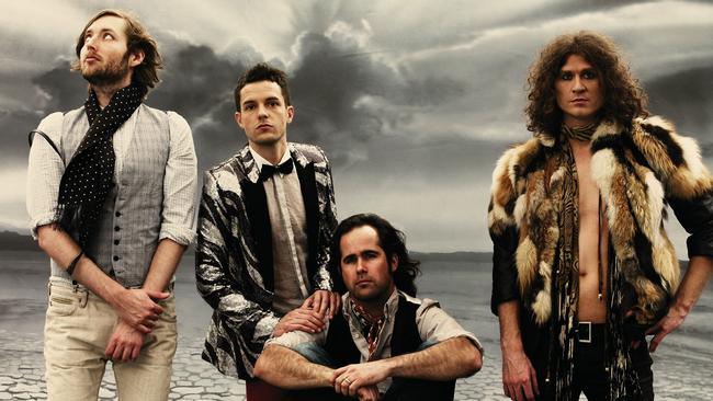 American band The Killers gave Robbie Williams one they’d prepared earlier