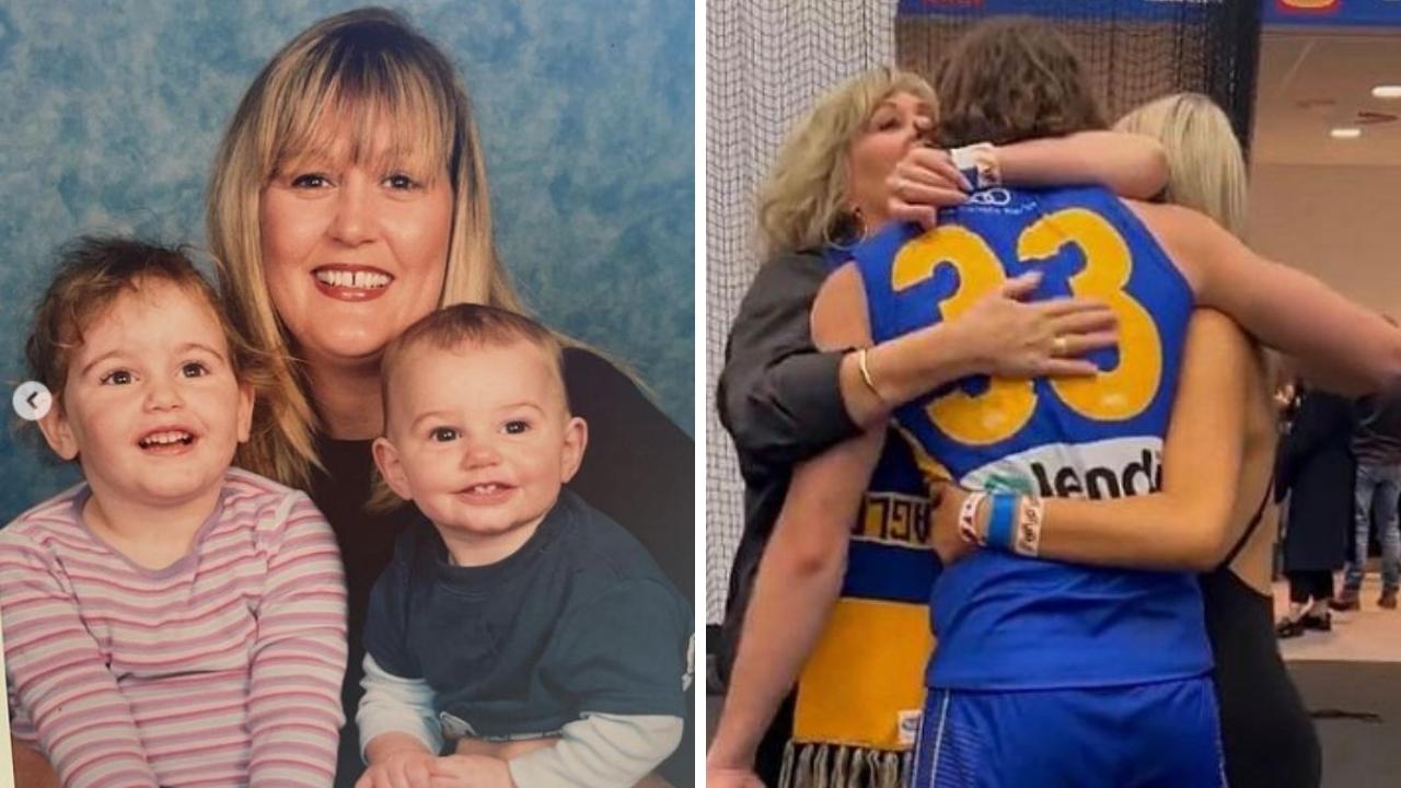 AFL star Rhett Bazzo’s mother, Kylie, was killed in a boating accident.