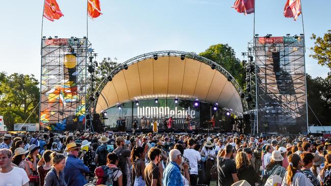 WOMADelaide crowds in 2020.