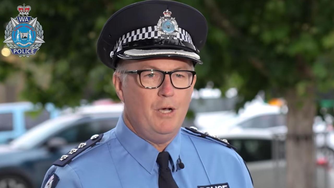 Inspector Jason Van Der Ende said it was a traumatic incident for everyone involved that would take some time to investigate. Picture: WA Police