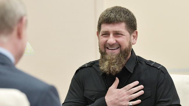 Ramzan Kadyrov is a staunch supporter of Putin. Picture: Alexey Nikolsky/ AFP.