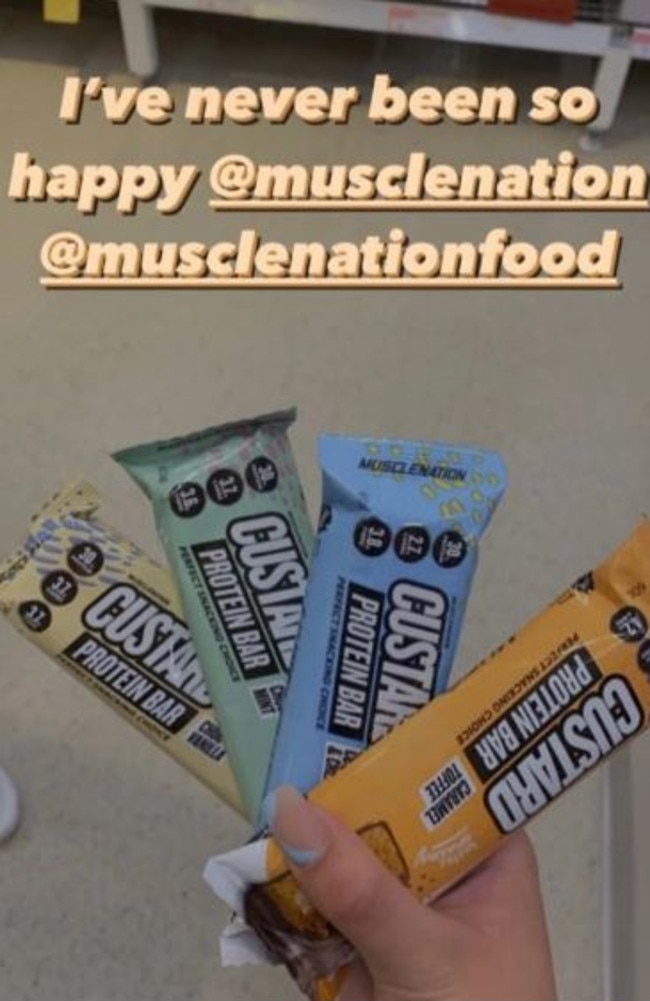 The boys landed their Coles deal in July with their protein bars ‘flying off shelves’. Picture: Instagram