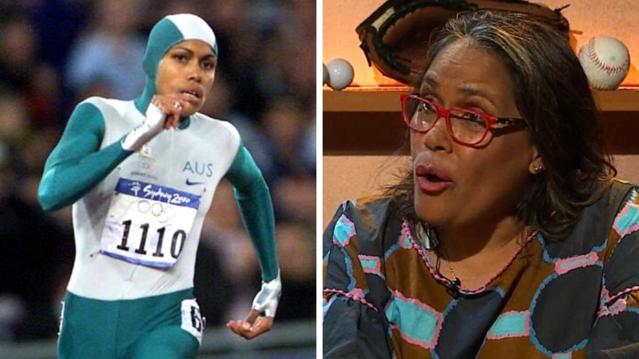 Cathy Freeman sends crowd wild as she commentates iconic 400m final ...