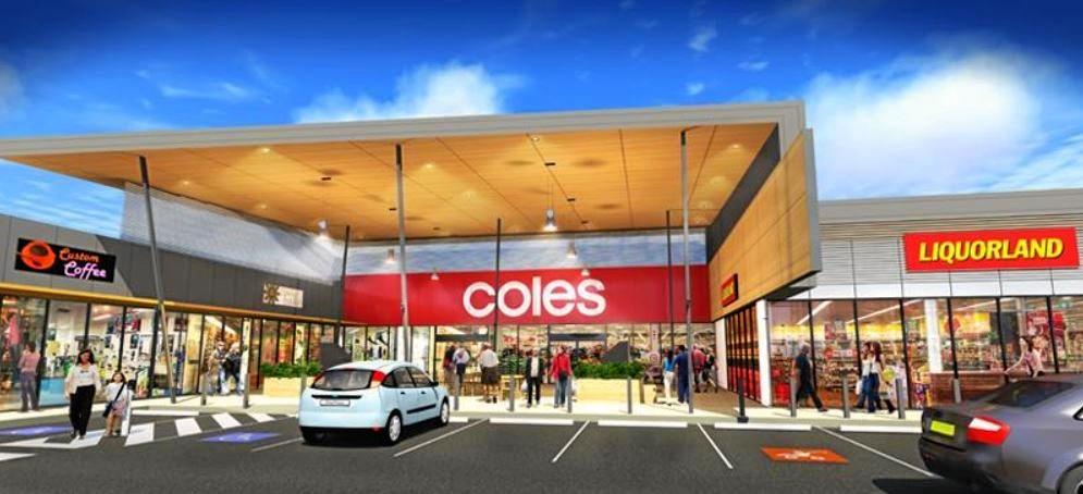 Artist's impressions of the Coles shopping centre at Jones Rd, Buderim. Picture: Contributed