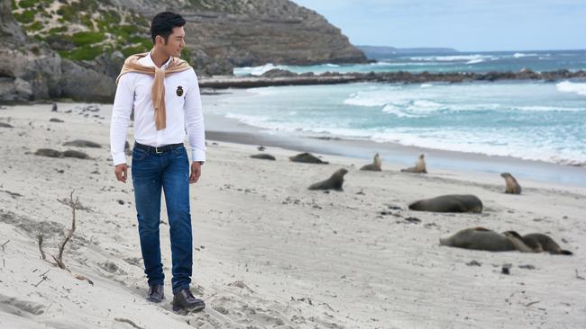 Huang Xiaoming in the SA Tourism campaign. Picture: SA Tourism Commission