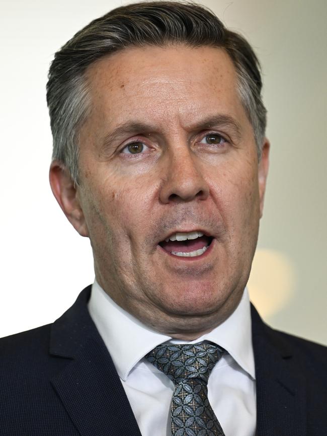 Federal Health and Aged Care Minister Mark Butler. Picture: NewsWire / Martin Ollman